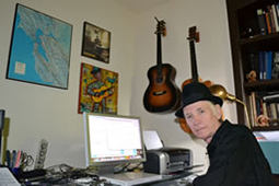 Dale at computer